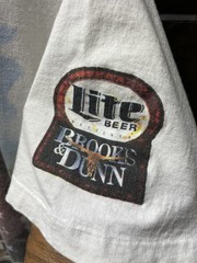 Vtg 90s Brooks & Dunn Electric Rodeo T-Shirt Men’s XL Lightning Concert Tour USA
