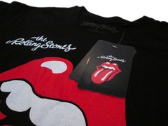 Rolling Stones Official T-Shirt Jersey Original T-Shirt Black Rock