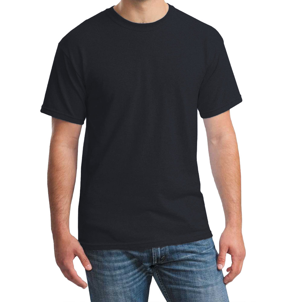 Hanes Essential-T Men’s Short Sleeve T-Shirt, Classic Cotton Crewneck Tee, S–5XL