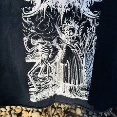 Xasthur DIY Cropped Shirt VTG USBM DSBM Black Metal Tee Rare