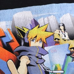 The World Ends With You The Animation T-Shirt Mens XXL Cotton Square Enix