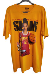 SLAM Magazine JuJu Watkins 30th Anniversary Takeover T-Shirt Gold XL USC Basketb