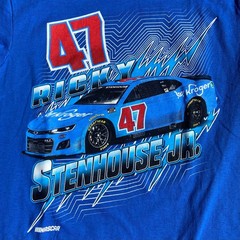Ricky Stenhouse Jr 2022 Checkered Flag Sports #47 Kroger Groove Tee NASCAR