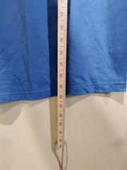 Saved by the Bell Kelly Kapowski Blue Large Shirt Retro 90s TV Show Television