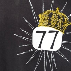 Seventyseven T Shirt Mens Size Large Black 77 Urban Streetwear King