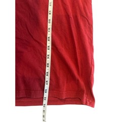 Lee Jeans Graphic T Shirt Mens Large Red Tiger Logo Tee Cotton Short Sleeve