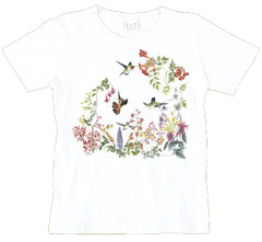 ATLAS SCREEN PRINTING Hummer Garden Ladies Scoop Neck T-shirt -MD WC112NMD