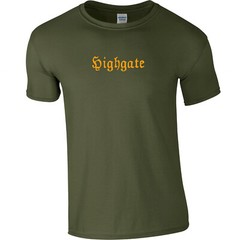 Highgate T-Shirt – Gothic London Souvenir, Horror, Supernatural, Various Colours