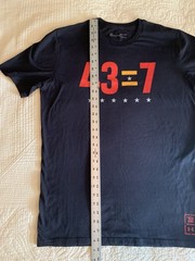 Rare limited-edition Tom Brady “43=7” Under Armour collaboration T-shirt