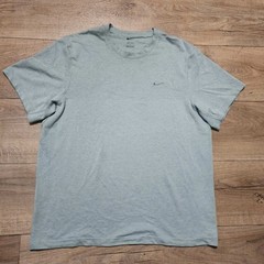 Nike Dri Fit Mens Large Light Green Heathered Training T-Shirt Vent Holes