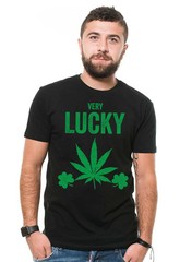 Very Lucky Irish Marijuana 420 Weed Shirt St. Patricks Day Shirt Weed lover gift