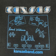 Vintage Kansas Somewhere To Elsewhere Tour 2000 T Shirt Large 90s