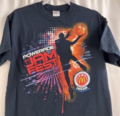 Powerade McDonald’s Jam Fest Shirt Basketball Tee Medium 2011 Chicago
