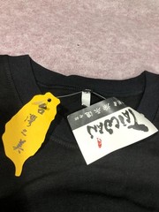 New, T shirt, colorful prints: “Taiwan, touch your heart” Black XL