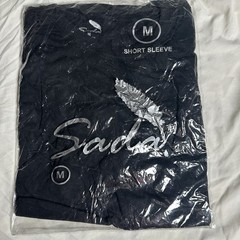 Sada T-Shirt Plain Black Crew Neck T-Shirt for Men Size M