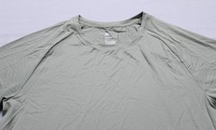 All In Motion Men’s Linear Mesh Raglan T-Shirt CN6 Olive Green Medium NWT