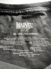 Marvel Punisher Shirt Adult XL Black Distressed Skull Graphic Mad Engine Tee