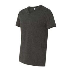 BELLA + CANVAS Heather CVC V-Neck Tee