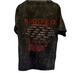 Knotfest Roadshow 2022 Slipknot Black Concert T Shirt Size L