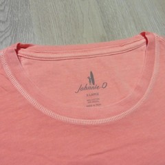 JOHNNIE O Mens XL DALE 2.0 T SHIRT FIESTA PINK SHORT SLEEVE GOLF TEE