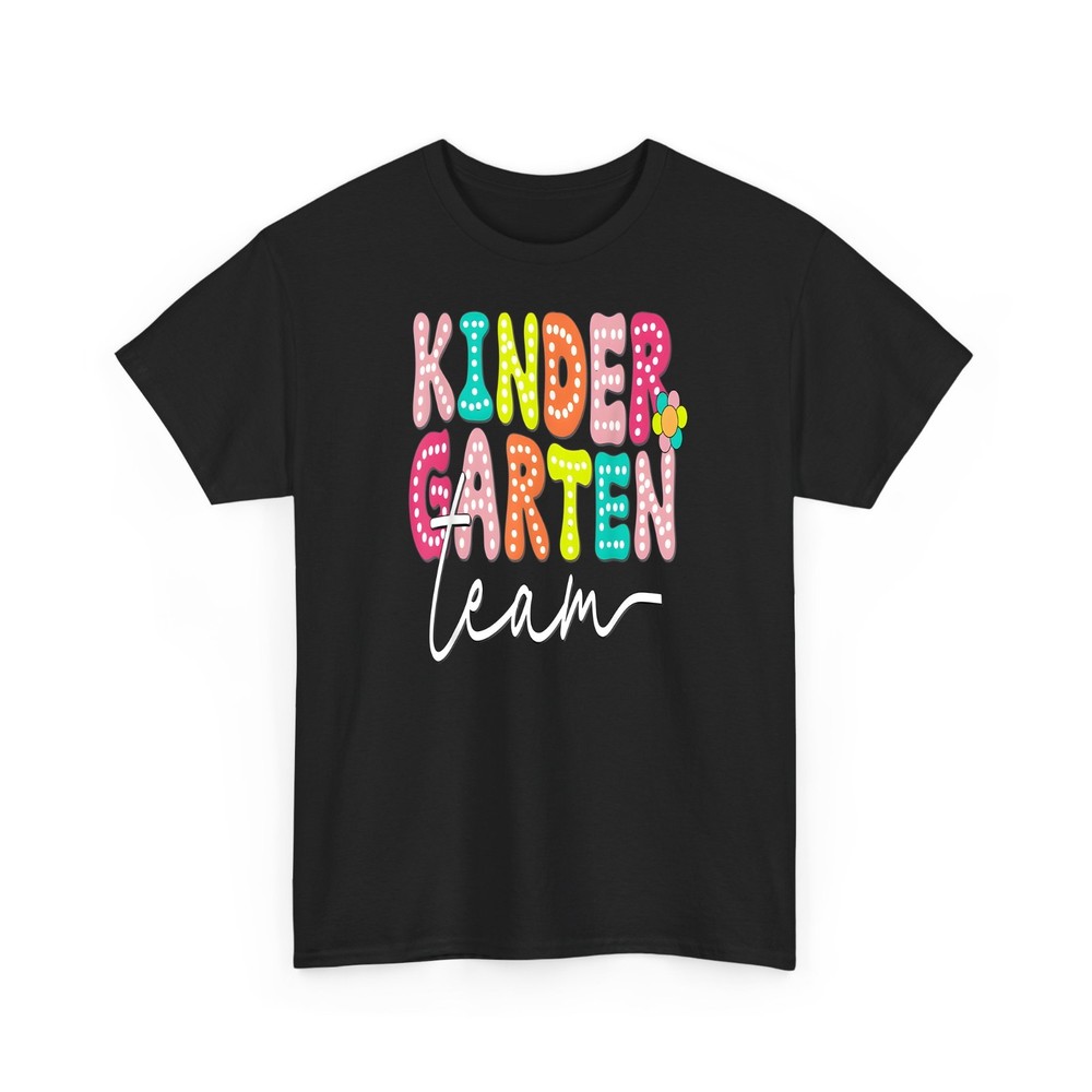 Kindergarten Team Teacher Back To School Squad T-Shirt