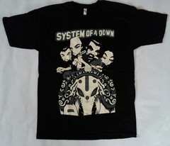 Same Day Shipping SYSTEM OF A DOWN Animated Group Shirt Size LARGE