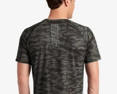 NWT Kenneth Cole Men’s Crew Neck Shirt LG Active Camouflage Black Camo