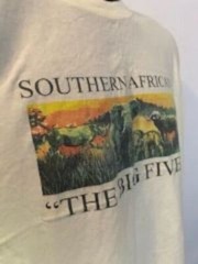 Southern Africa T-Shirt The Big Five Lion Tiger Rhino Elephant XL Safari ST12
