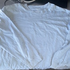 Duluth Trading Co. Men’s White Crew Neck Long Sleeve Tee, 2XL