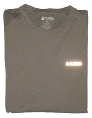 Men’s AKHG DULUTH TRADING CO Gray Tun-Dry Lightweight Wicking L/S Tee 2XL