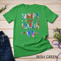 Bump’s First 4th Of July Pregnancy Independence Day Tie Dye Unisex T-shirt