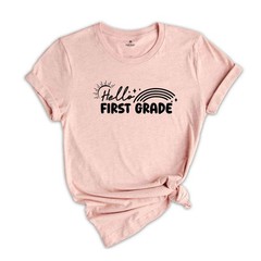 Hello First Grade Shirt, Back To School Shirt, Cute Back To School Shirt, Tie Dy