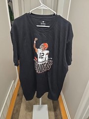 Cleveland Browns Shedeur Sanders QB 12 Tee Fanatics 3xlarge