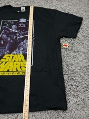 NEW Star Wars Shirt XXL Black Movie Poster Darth Vader Skywalker Disney Parks