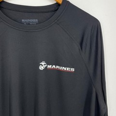USMC Marines Long Sleeve T-Shirt Men’s Size XL Black Moisture Wicking USA NWOT