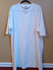 Metro Heavy Weight White T-Shirt, Size 4XL, 100% Cotton, Made in Pakistan