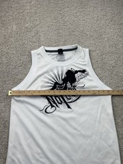 Y2K No Fear Jersey Tank Top Men’s Small Skater Grunge BMX Biker Sexy Angel