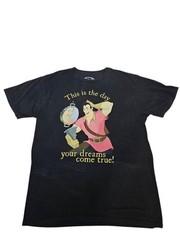 Disney Beauty & The Beast Gaston Graphic Print Tee-Shirt Size Large Unisex M47