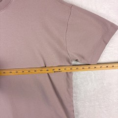 Reserved Supply Tshirt Mens M Mauve Pink Blank Preppy Quiet Luxury Streetwear