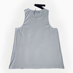 Represent Men’s Tank Top Vest Ribbed Flat White Cotton Summer Holiday Gym Layer