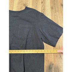 Duluth Trading Co Pocket T-Shirt Mens XL Black Adult Longtail Relaxed Fit