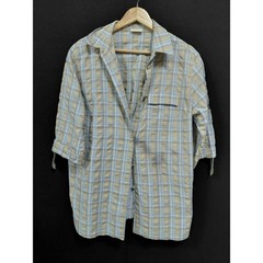 Weekend Plaid Button-Up Shirt Blue