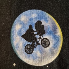 ET Universal Studios Button Up Extra Terrestrial Collared Steven Spielberg 2XL