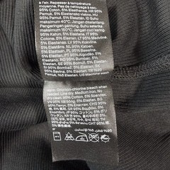 COS Men’s Slim Fit Ribbed Tank Top Layering Sz M Black Base Layer Basics Comfort