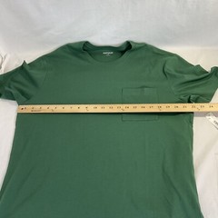 New Goodthreads TShirt Short Sleeve Crew Neck Pocket Deep Green Men’s Large