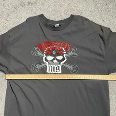 Official Monster Garage T shirt Short Sleeve Gray X-Large XL Discovery Channel