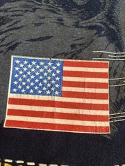 Vintage 90s Desert Storm Gulf War T-Shirt Size XL U.S.A. Eagle F-16 Fighter Jets