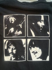 Vintage 90s The Beatles Let It Be Double Sided Rare T-Shirt Black Concert Tee
