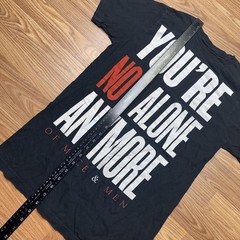 Of Mice & Men Shirt Mens Small Black You’re Not Alone Graphic Band Tee