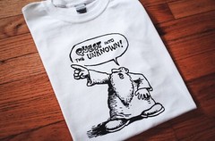 Vintage Mr. Natural White T-Shirt, Quest Into Unknown, Crumb, Harvey Pekar Fritz